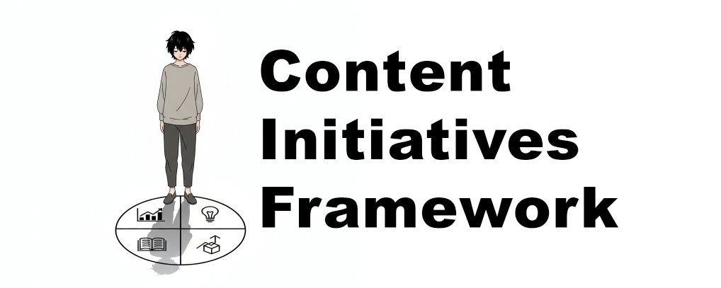A Structured Framework for Content Creation Initiatives in Decentralized Ecosystems