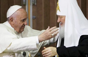 Kirill meets Francis