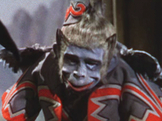 Winged monkeys, one of Alan Jones' favourite animals