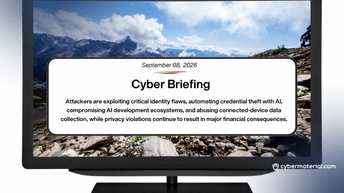 Cyber Briefing for September 8, 2026 – CyberMaterial