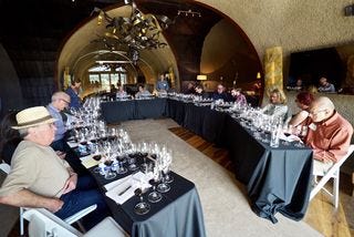 Tasting panel assembles Tasting panel assembles