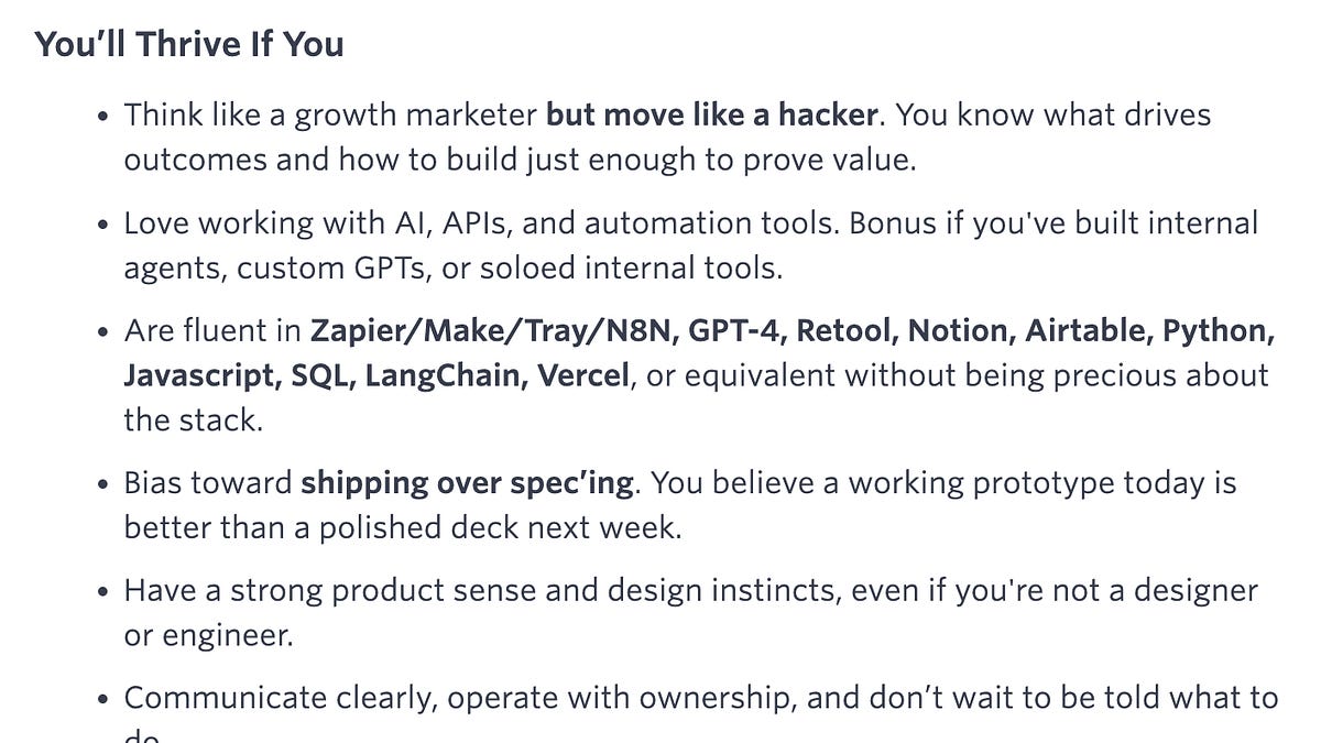 Growth Engineer is the new Growth Marketer (3 minute read)