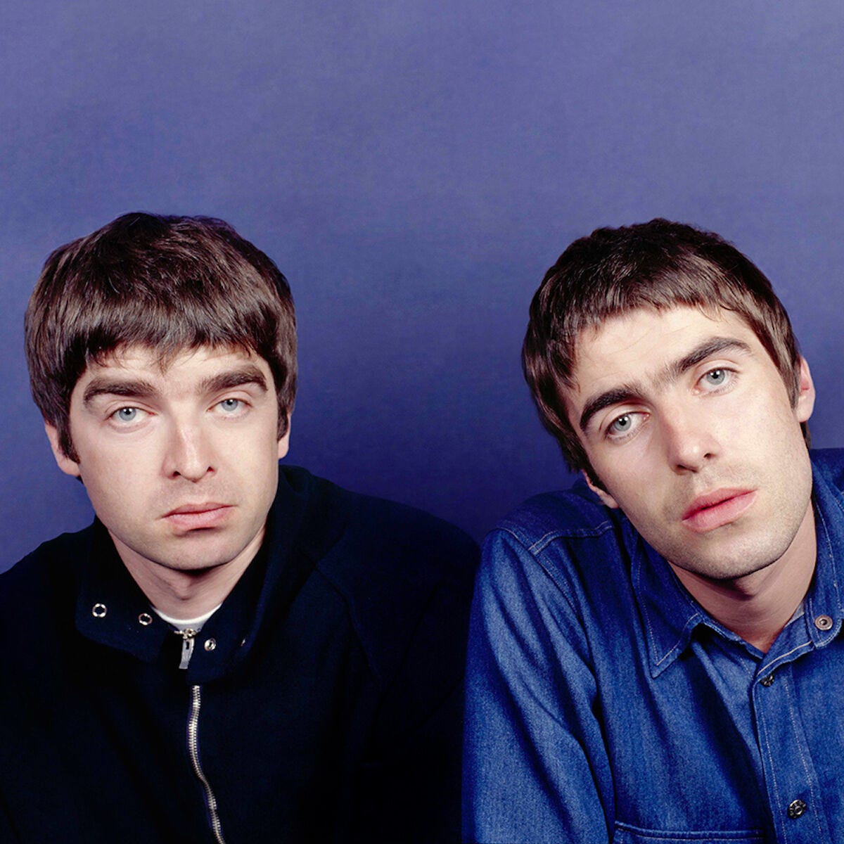 Noel and Liam Gallagher Oasis Litigi