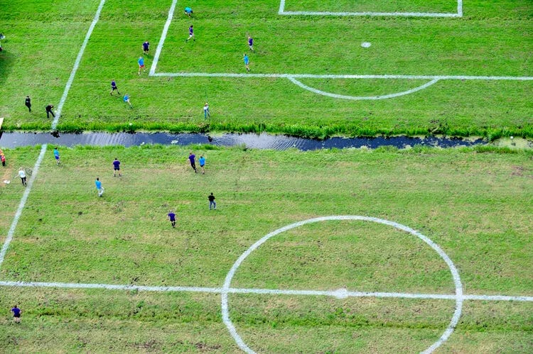 Polder Cup de Maider López, fotografía aérea de detalle