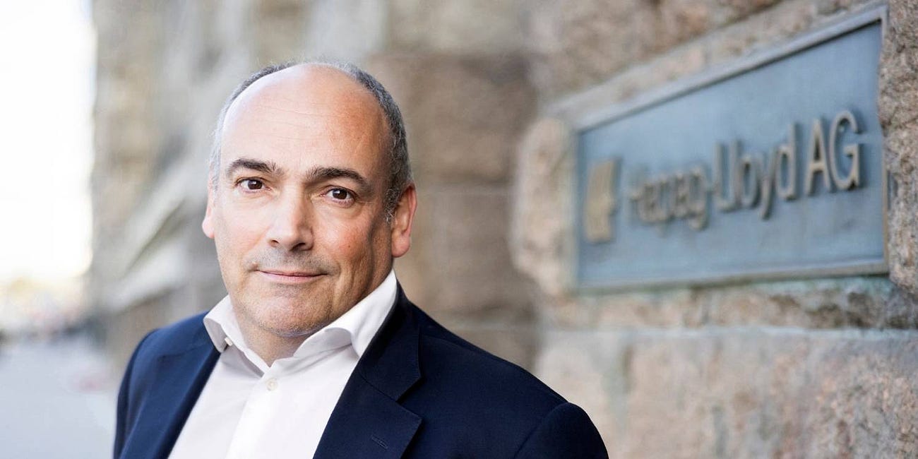 🔥Hapag-Lloyd CEO Rolf Habben Jansen: "2025 Outlook Stronger Than Expected"