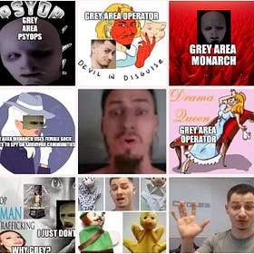 Index of Posts on the Predator David Hall aka Grey Area Monarch 