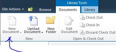 Power Pivot Site New Document Disabled Power Pivot Site New Document Disabled