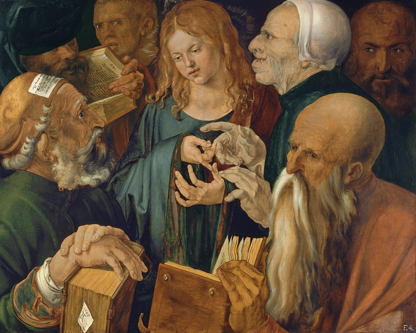 Christ Among the Doctors (Dürer) - Wikipedia