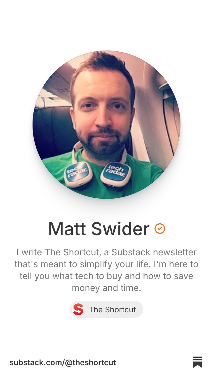Matt Swider | Substack