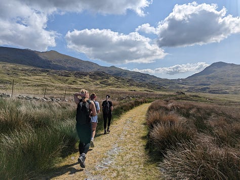 walking snowdon rhyd ddu path