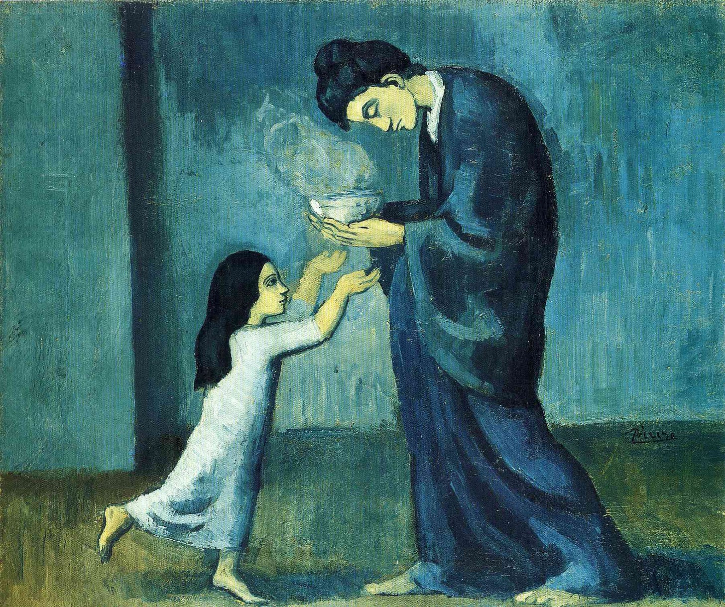 Picasso The Soup painting
