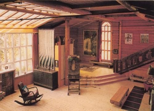 akseli gallen-kallela studio Fresco, Alvar Aalto, Scandinavian Art ...