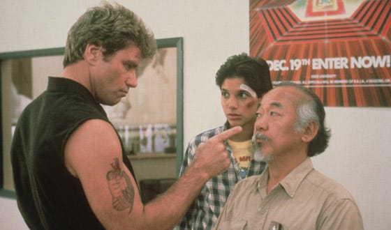 Karate Kid inside