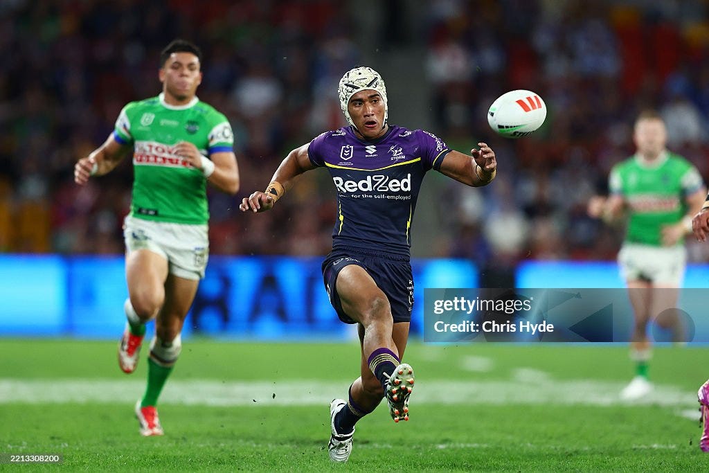 NRL Rd 9 - Storm v Raiders