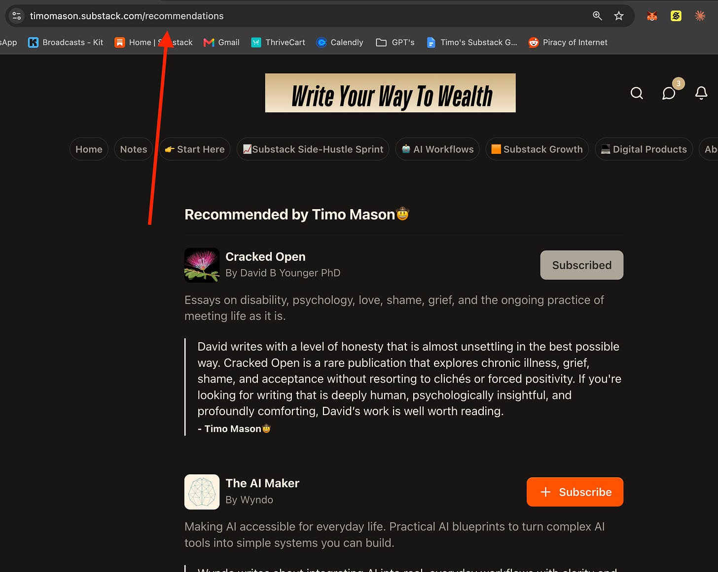 timo mason recommendations