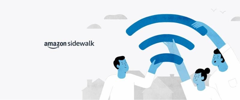 Cartoonish promotional image for Amazon product.