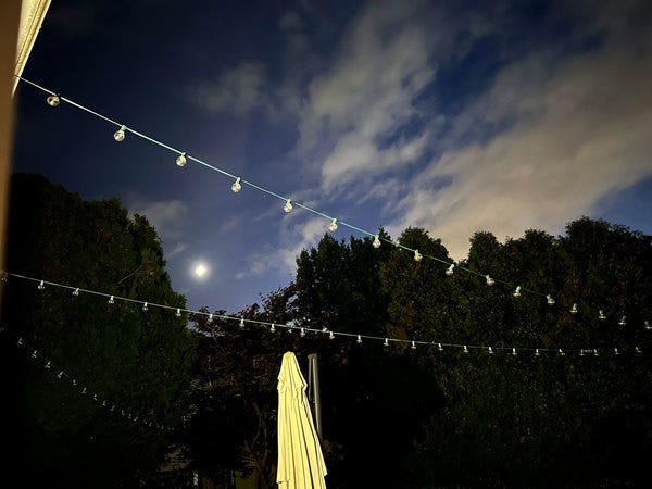 Apple iPhone 13 Pro night mode turned night into day (Credit: Lance Ulanoff) Apple iPhone 13 Pro night mode turned night into day (Credit: Lance Ulanoff)