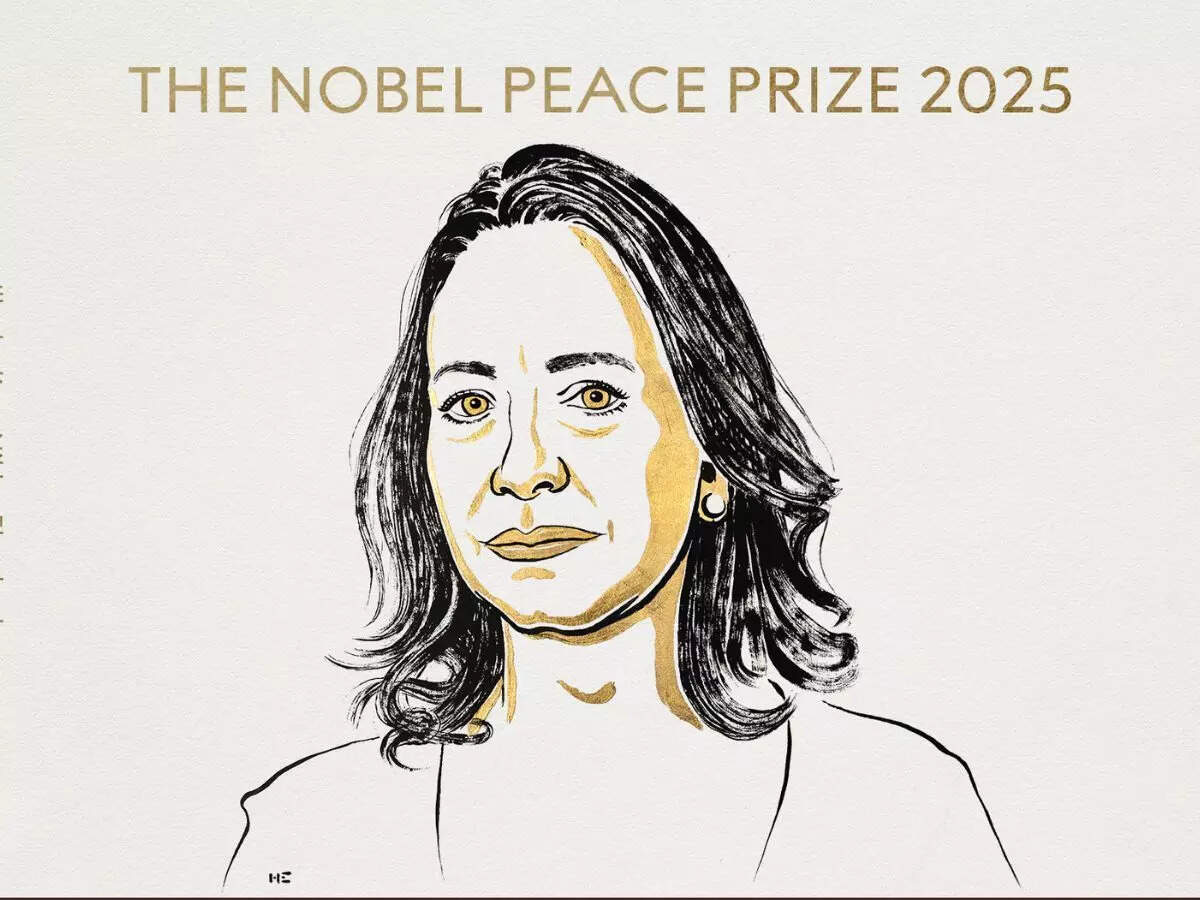 Nobel Peace Prize 2025 awarded to Maria Corina Machado 'for promoting the  democratic rights of Venezuelans' - The Economic Times
