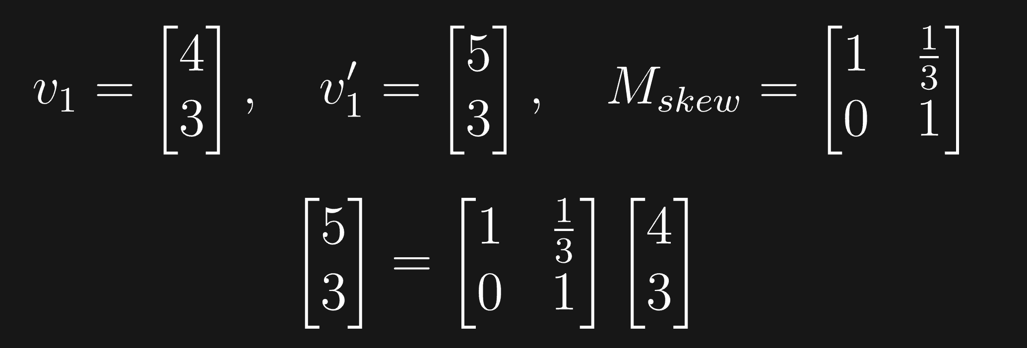 An intro to vector, matrices, and what they mean in AI