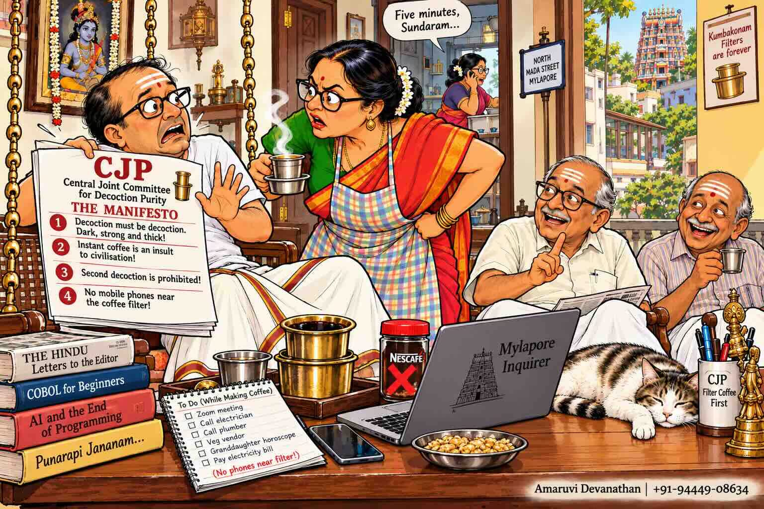 Filter Coffee Is a Fundamental Right. Washing the Filter Is a Fundamental Duty.