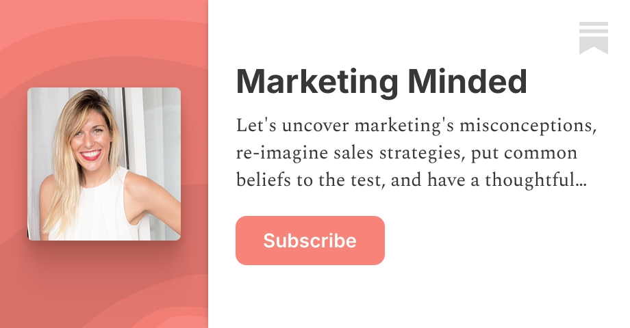 Marketing Minded | Kat Haigh | Substack