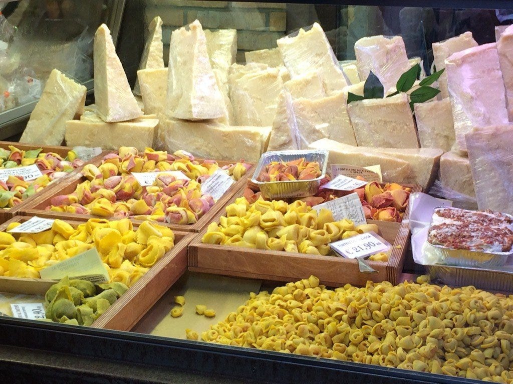 Cheese and pasta galore!