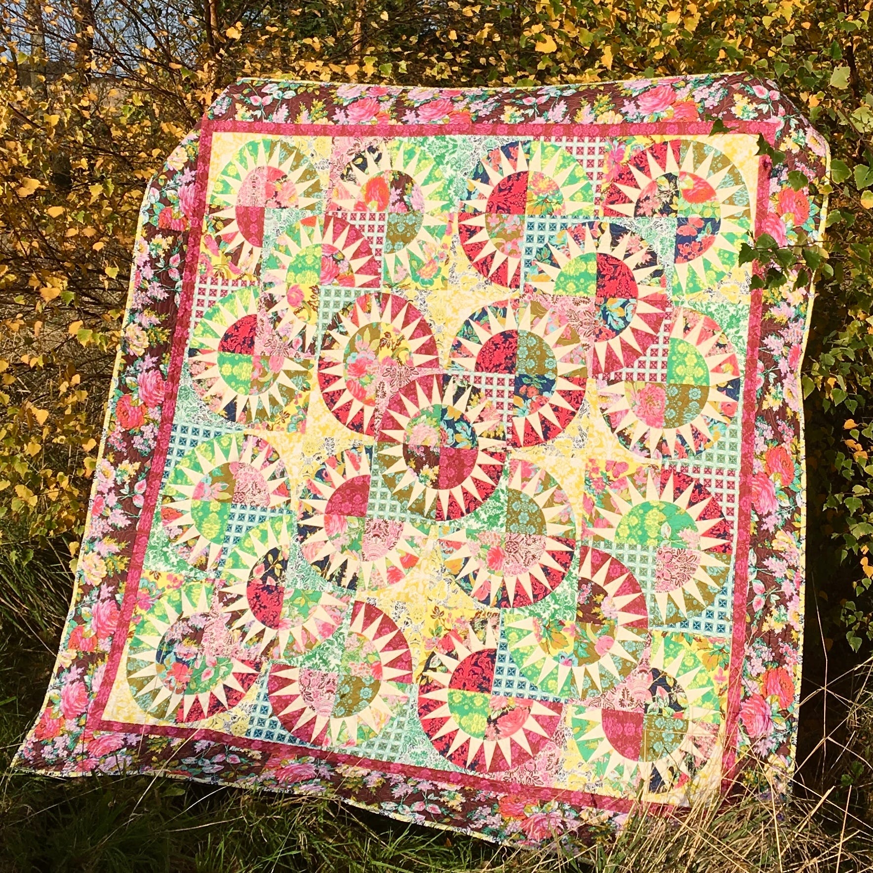 New York Beauty Brigade Quilt - by Jo Avery