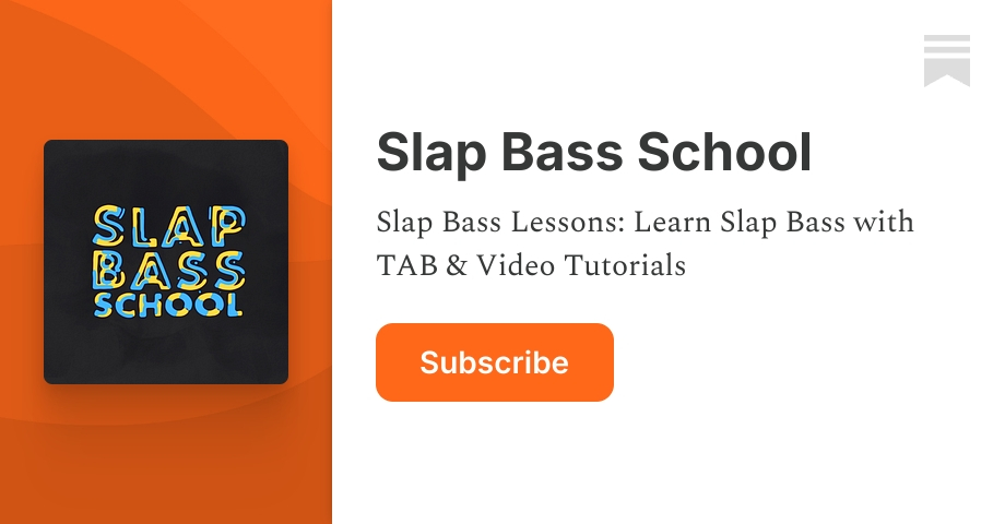 Want to learn slap bass? Here are 9 Funky Riffs!