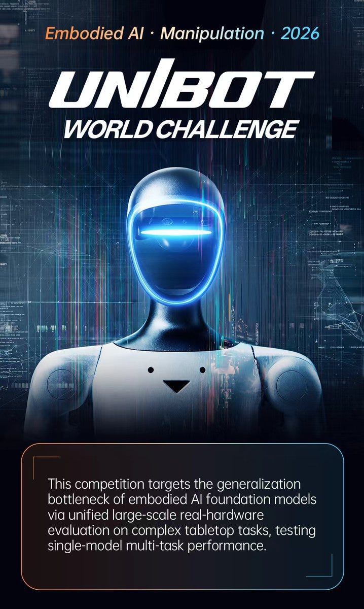 Unitree startet UniBot World Challenge für Embodied-AI-Foundation-Models
