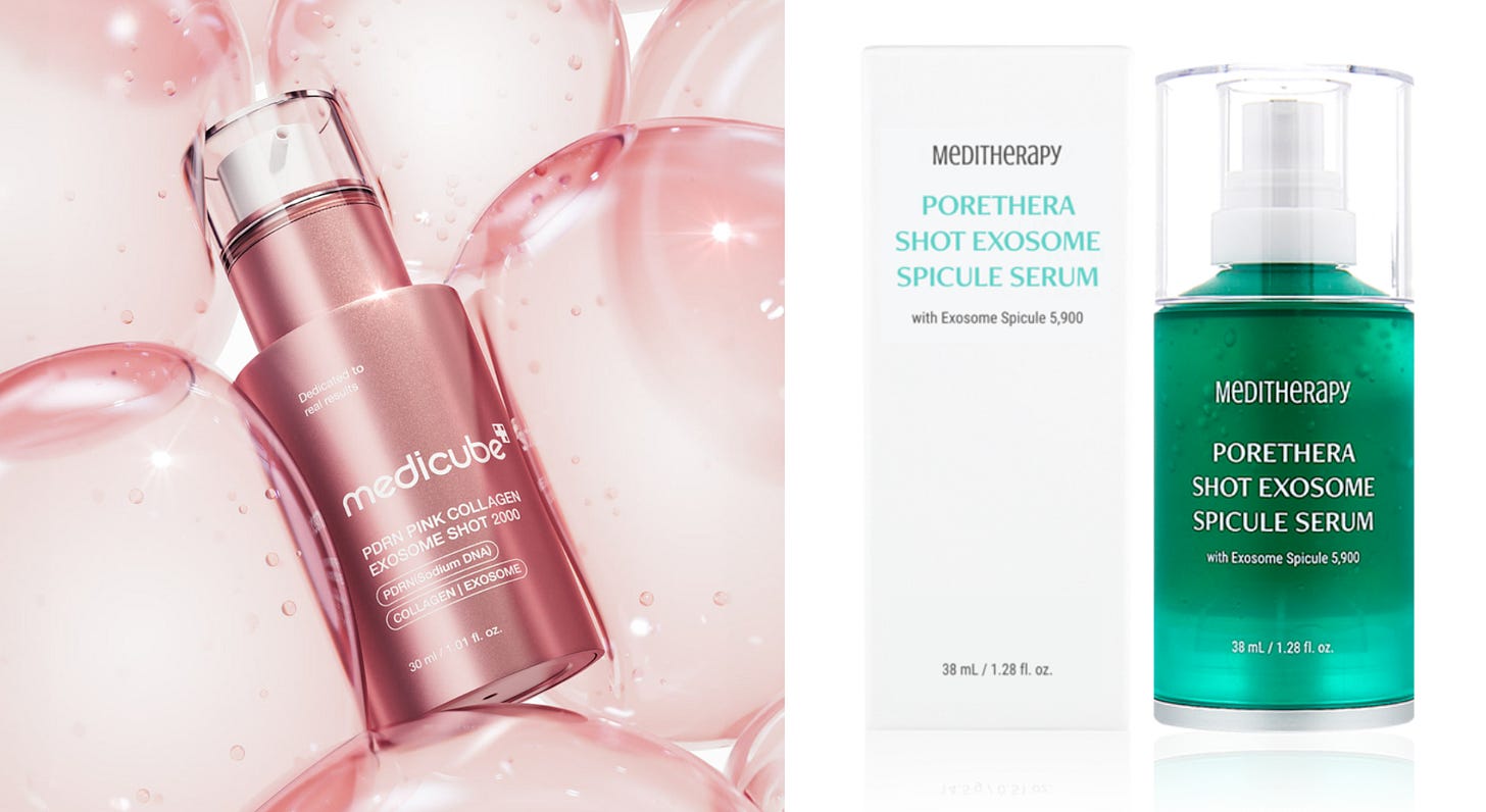 Spicule Exosomes Serums Korean Skincare Develop