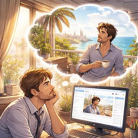 Il commercialista fantasma (ovvero: la vita che avremmo potuto fare e non abbiamo fatto, e forse è un bene)