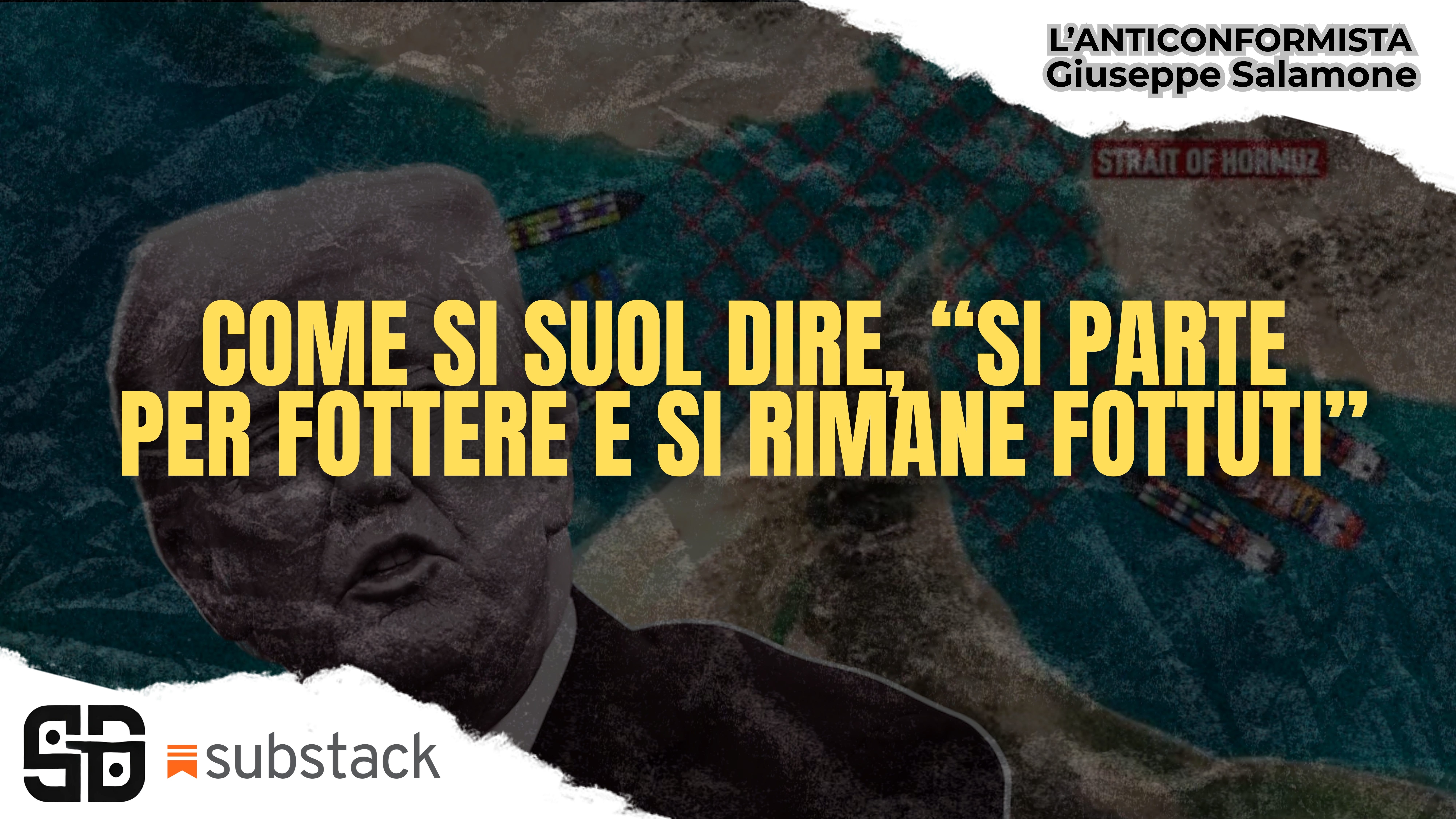 Si Parte Come si suol dire, “si parte per fottere e si rimane fottuti”.