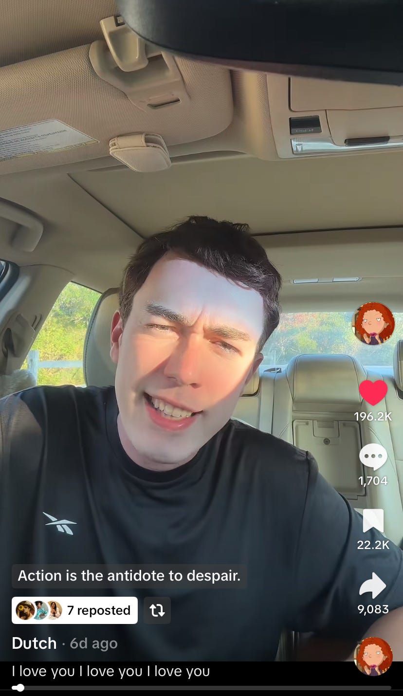 screenshot of @dutchdeccc's video on tiktok