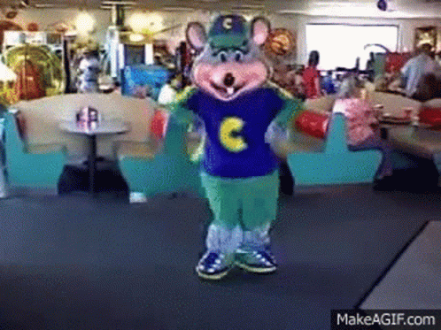 Chuck E Cheese C Walk GIF - Chuck E Cheese C Walk Dancing - Discover &amp;  Share GIFs
