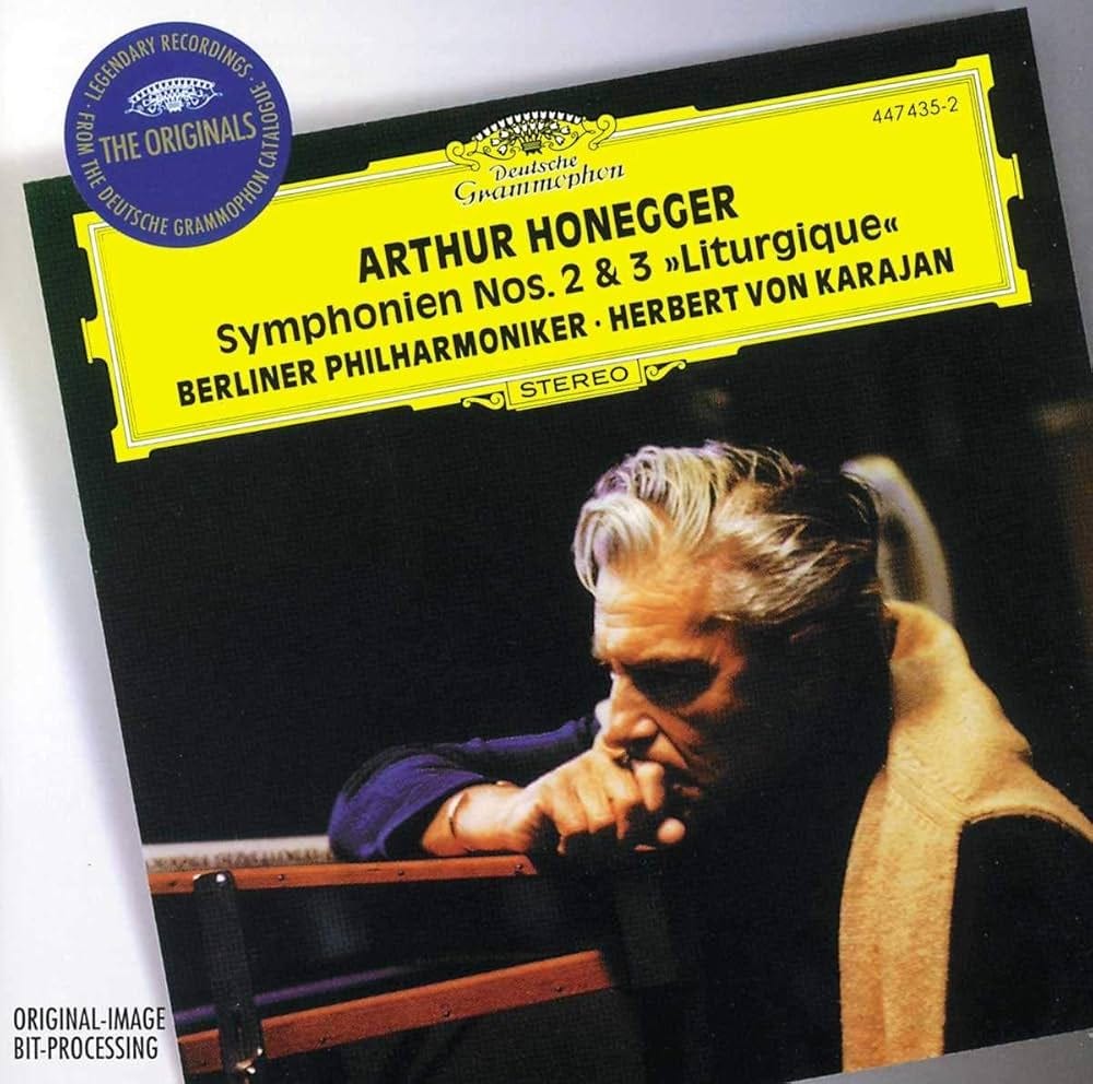 Arthur Honegger, Igor Stravinsky, Herbert von Karajan, Berliner Philharmoniker, Berlin Philharmonic Orchestra, Fritz Wesenigk - Honegger: Symphony No. 2 for String Orchestra and Trumpet; Symphony No. 3 "Liturgique" / Stravinsky: Concerto in Arthur Honegger, Igor Stravinsky, Herbert von Karajan, Berliner Philharmoniker, Berlin Philharmonic Orchestra, Fritz Wesenigk - Honegger: Symphony No. 2 for String Orchestra and Trumpet; Symphony No. 3 "Liturgique" / Stravinsky: Concerto in