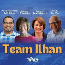 Deeply honored to receive the endorsements of @timwalz, @ellisoncampaign,  @amyklobuchar, and @tinasmithmn. Together, we're going to continue to build  a strong coalition to regain Democratic majorities at every level of  government and