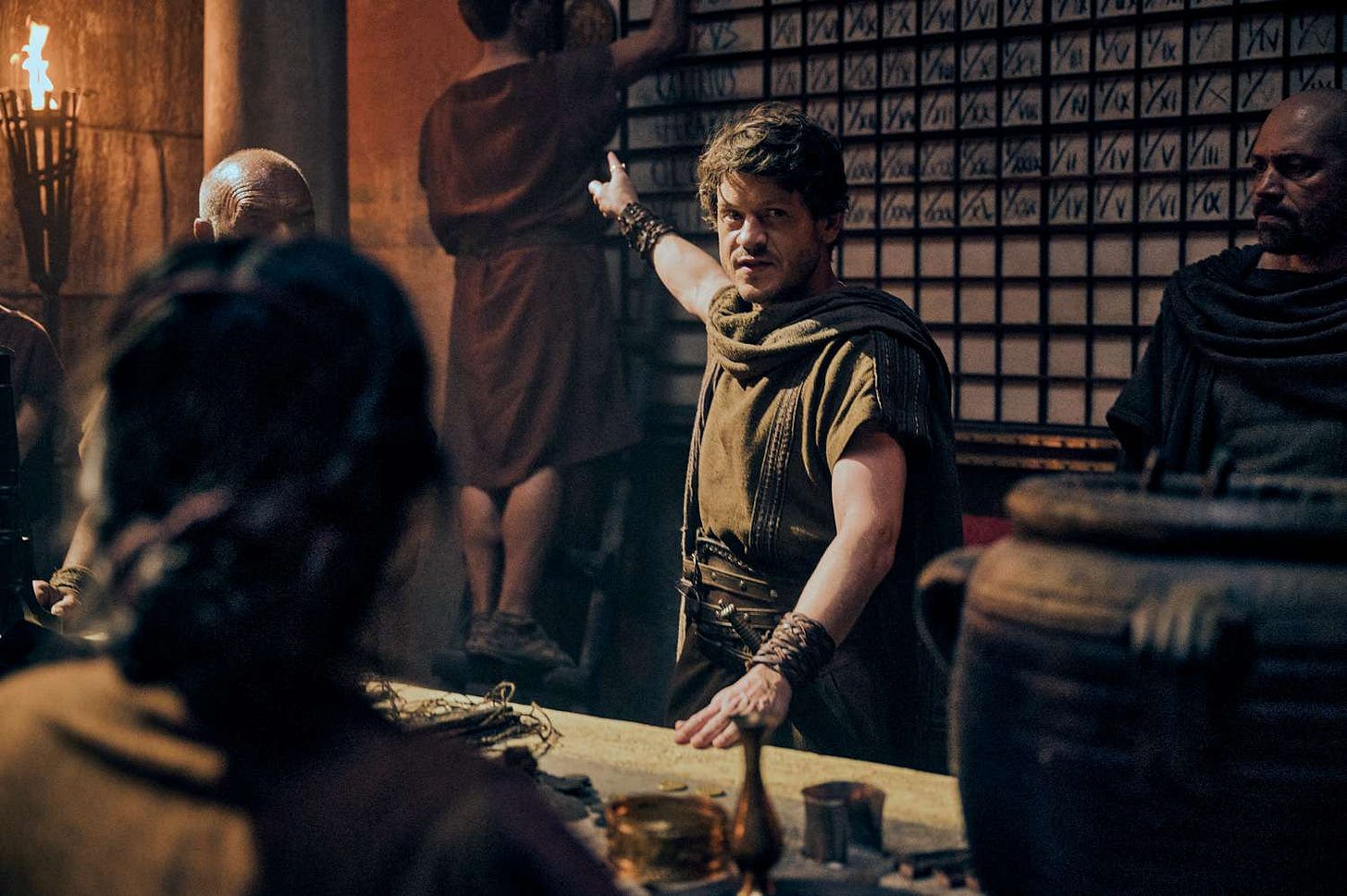 Game of Thrones' star goes Roman 'Those About to Die' trailer