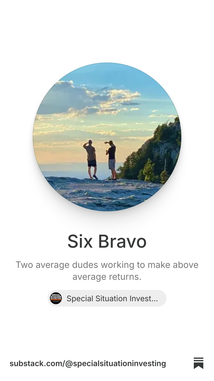 Six Bravo | Substack