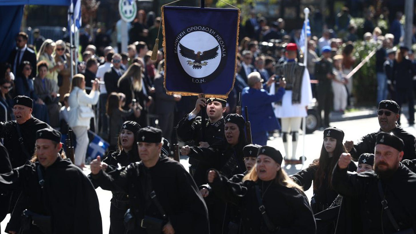 Φασιστική οργάνωση παρέλασε στη Θεσσαλονίκη | 902 Mobile