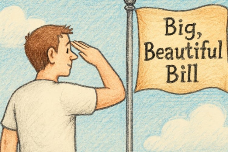 I Support the Big, Beautiful, Bill Because I Think Coal is the Future, Find Uninsured Poor People Funny, and Am Rooting for a Debt Catastrophe