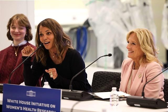 First lady Jill Biden, Halle Berry stop at UIC to promote women's health research First lady Jill Biden, Halle Berry stop at UIC to promote women's health research