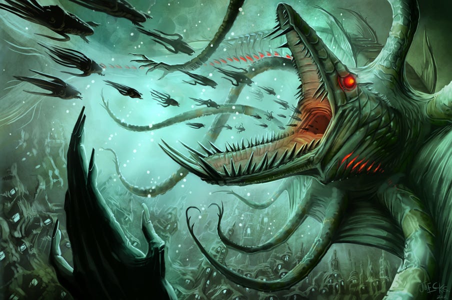 Kraken mythology - the Ancient Ones