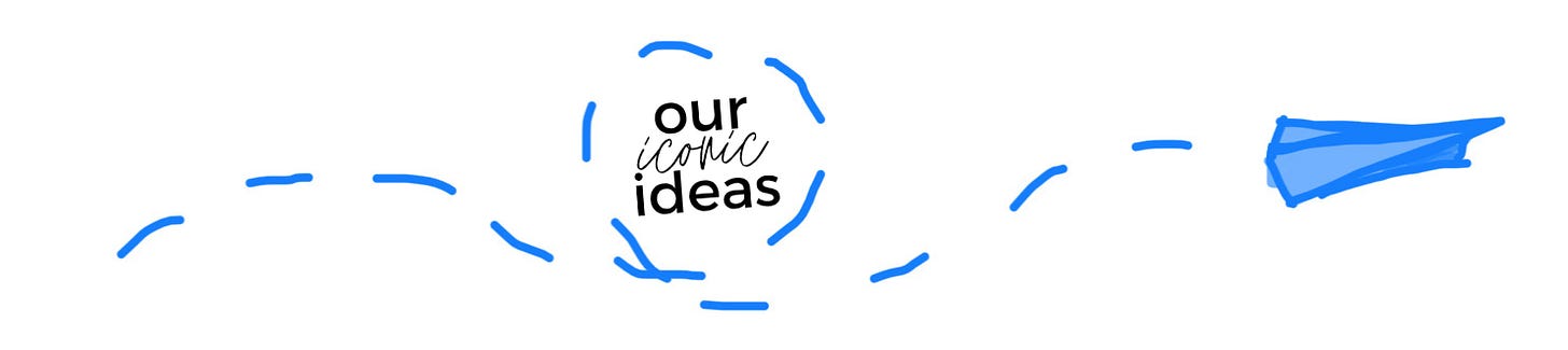 our iconic ideas new email banner