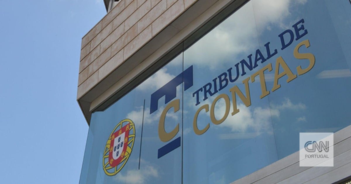 Pode ser uma imagem de texto que diz "TRIBUNAL CONTAS TRISUNAL CONTARS DE 0 C ELONA CNN PORTUGAL"