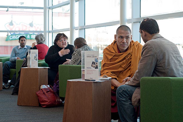 The Human Library at the Harmony Games