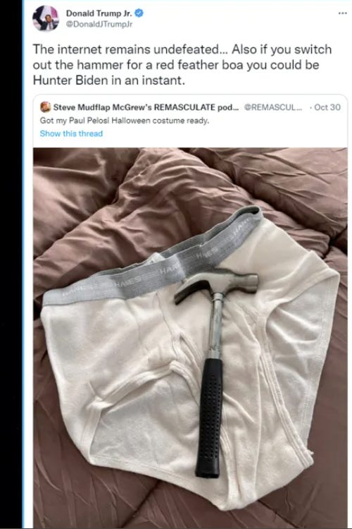 palexander.substack.com - Dr. Paul Alexander - Trump/republicans were schlonged! tone deaf?How could Washington DC crooked kleptocrats congress, Senate shut down government & these bitches still get paid? this is why they lost too! Vestal virgins