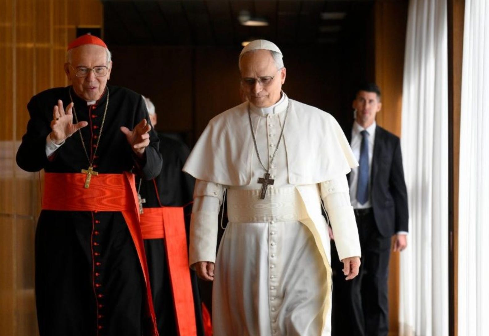 Pope Leo XIV Thanks Cardinal Re for ‘Edifying Witness’ as Dean of the College of Cardinals