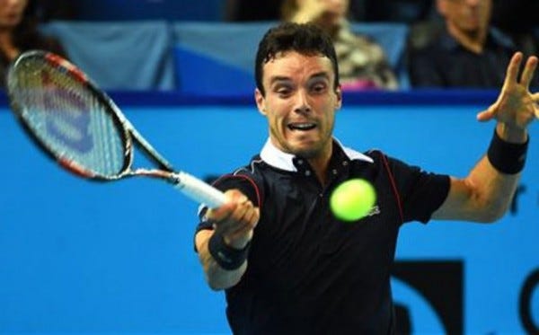 roberto bautista loses to gael monfils atp marseille tennis 2015 roberto bautista loses to gael monfils atp marseille tennis 2015