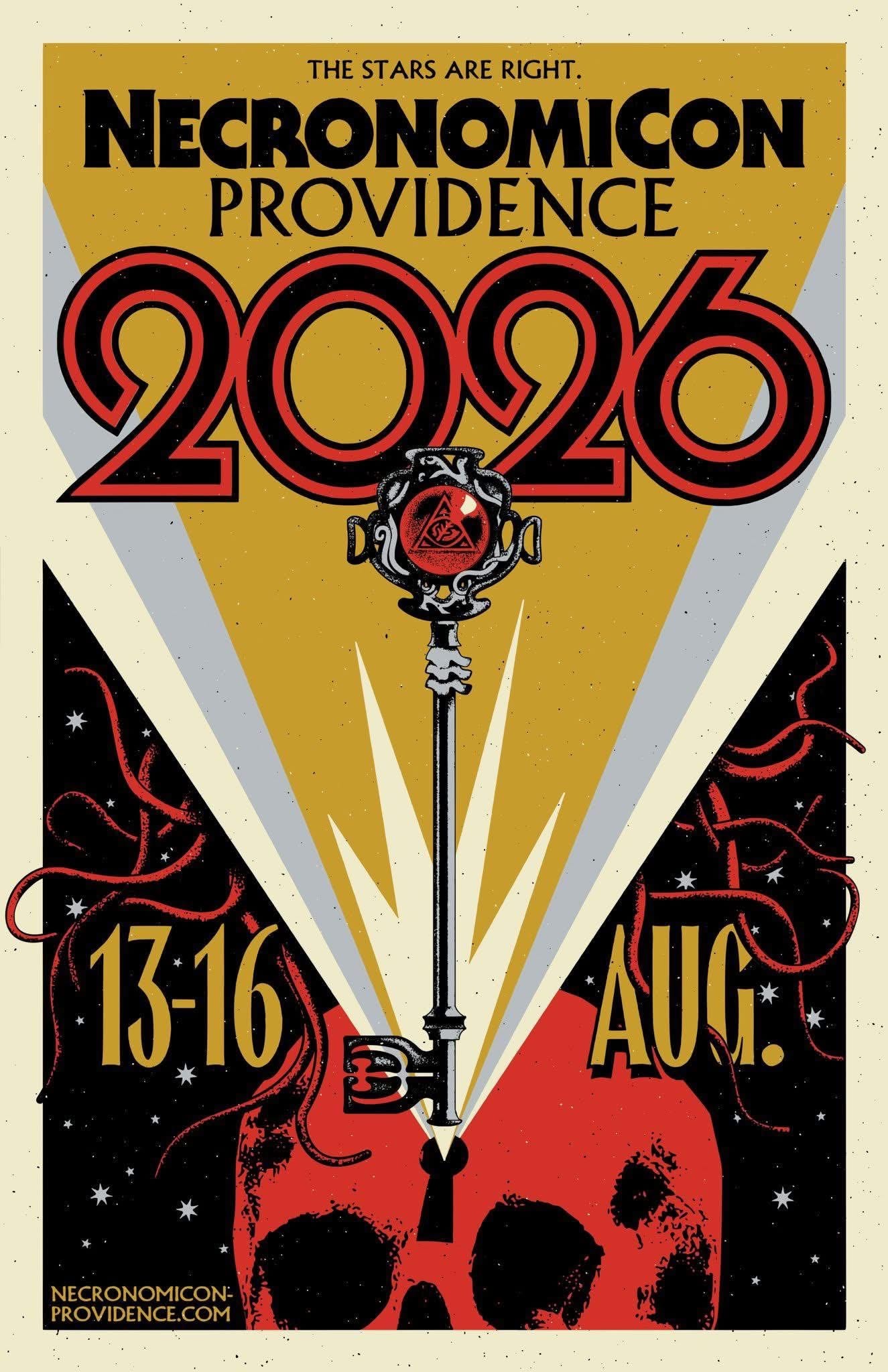 NecronomiCon Providence 2026 Poster
