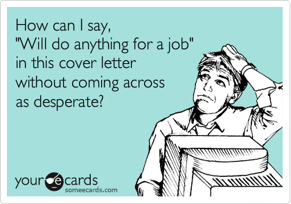 Image result for writing cover letter meme